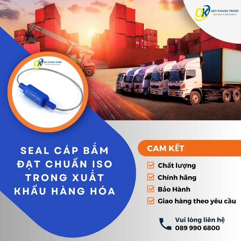 Mua Seal cáp bấm tại Quý Khánh giá ưu đãi số 1 thị trường