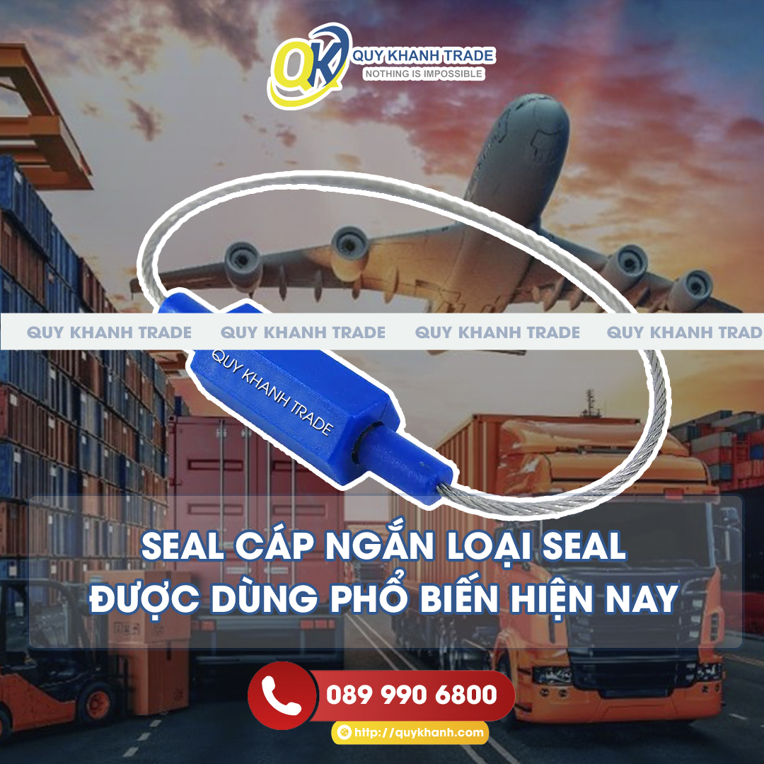 [Giải đáp] Seal cáp ngắn là gì? Cần lưu ý gì khi dùng khóa cáp?