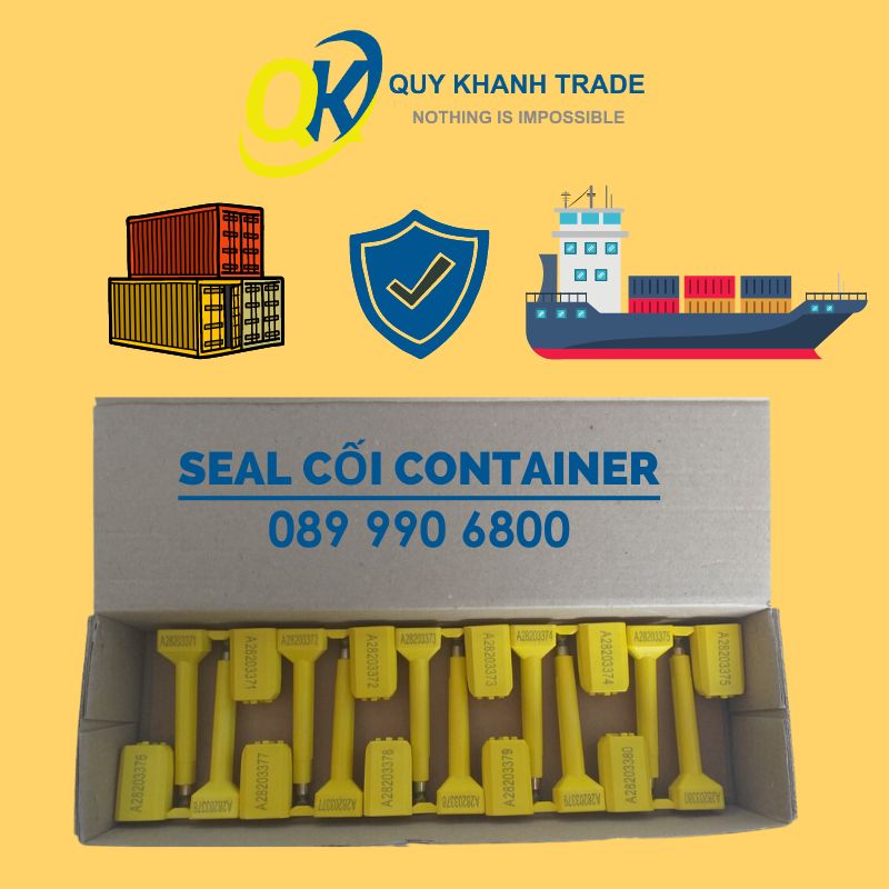 Tìm hiểu tất tần tật về Seal cối niêm phong Container siêu hot