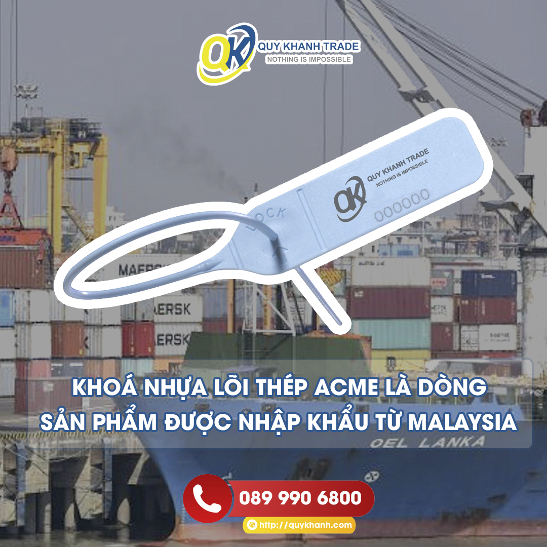 Seal khóa thép nhựa ACME: Cấu tạo và ứng dụng chi tiết nhất