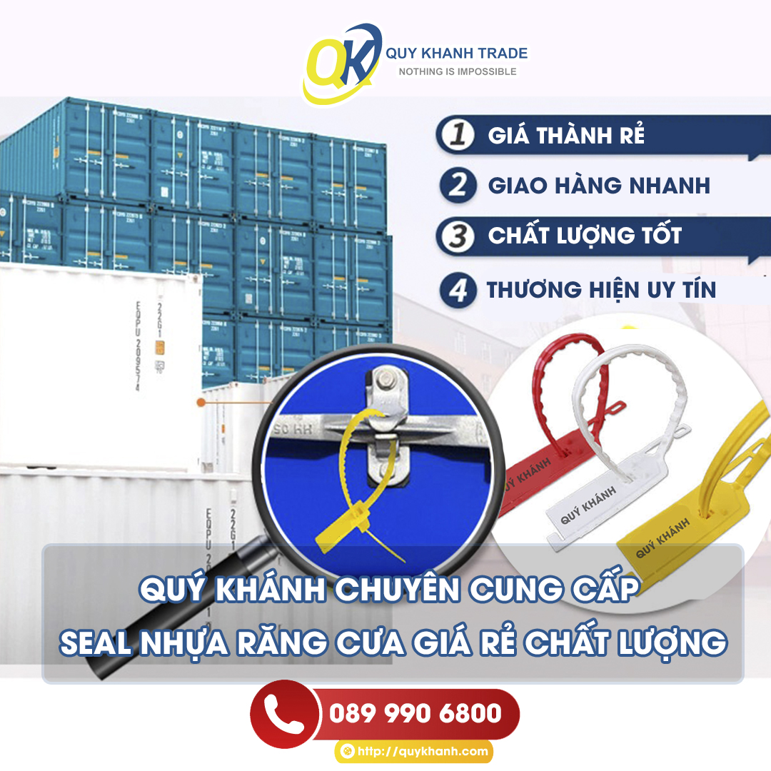 Quý Khánh bán Seal nhựa răng cưa giá rẻ chất lượng nhất thị trường dịch vụ