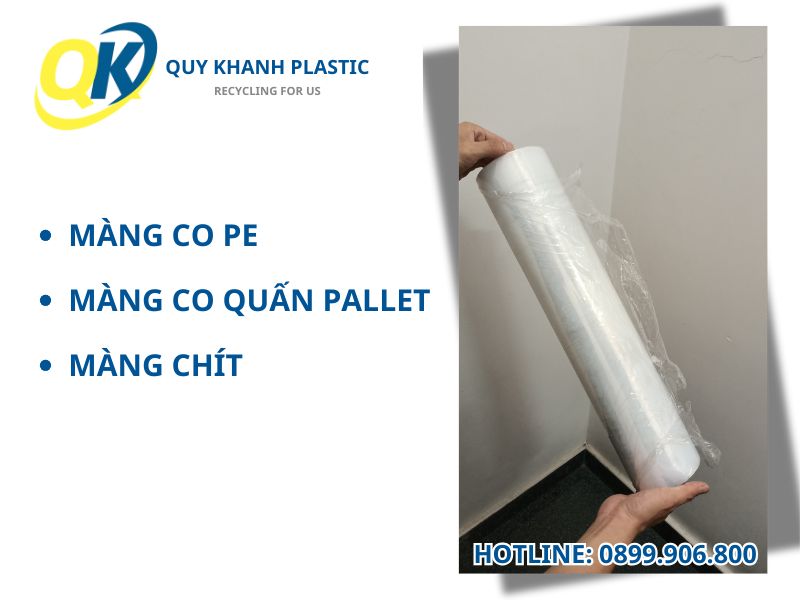 Giá màng chít (màng co) quấn hàng hiện nay tại TP.HCM