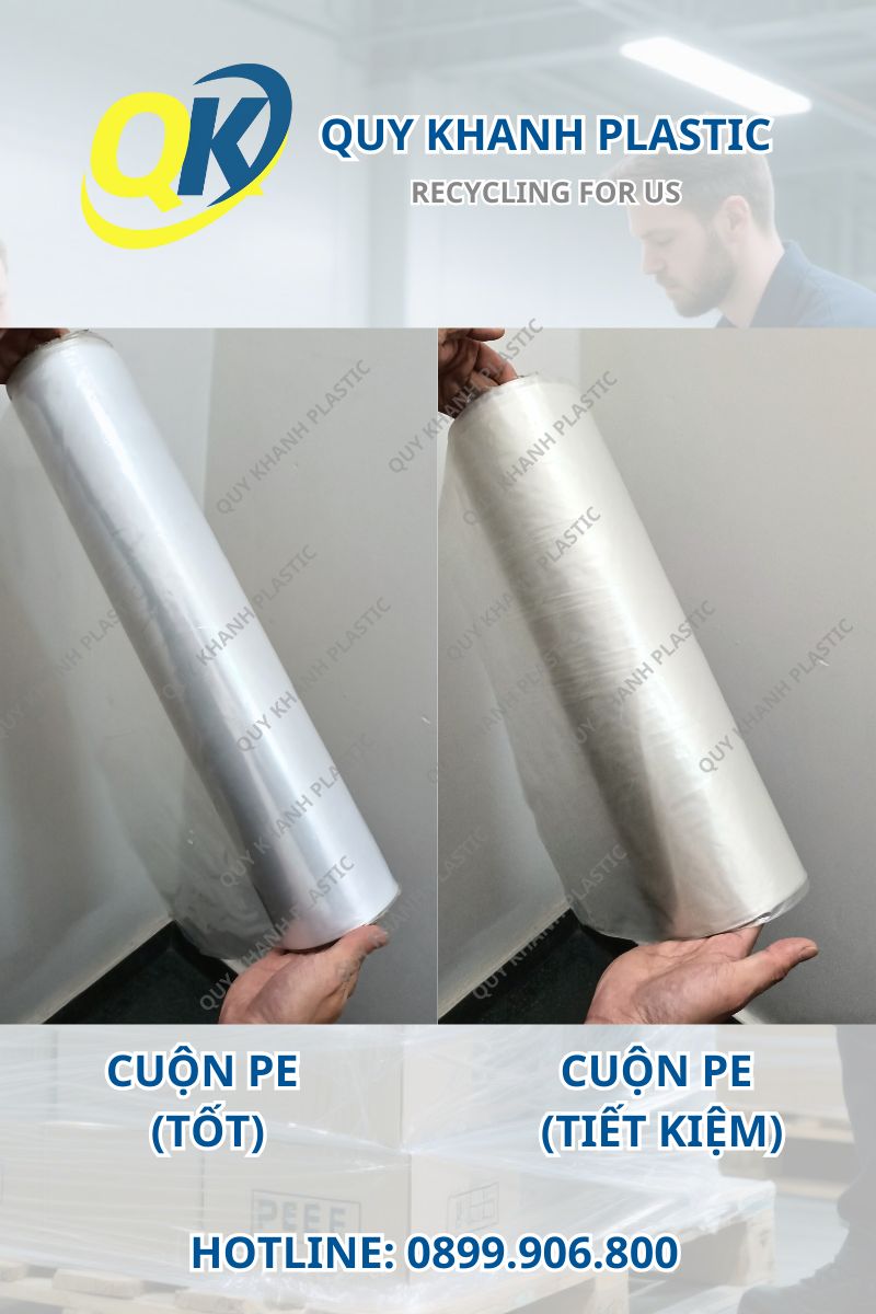 cuộn pe bọc hàng