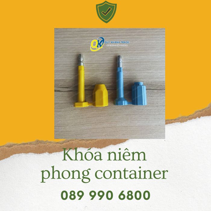 cấu tạo điển hình của khóa niêm phong container