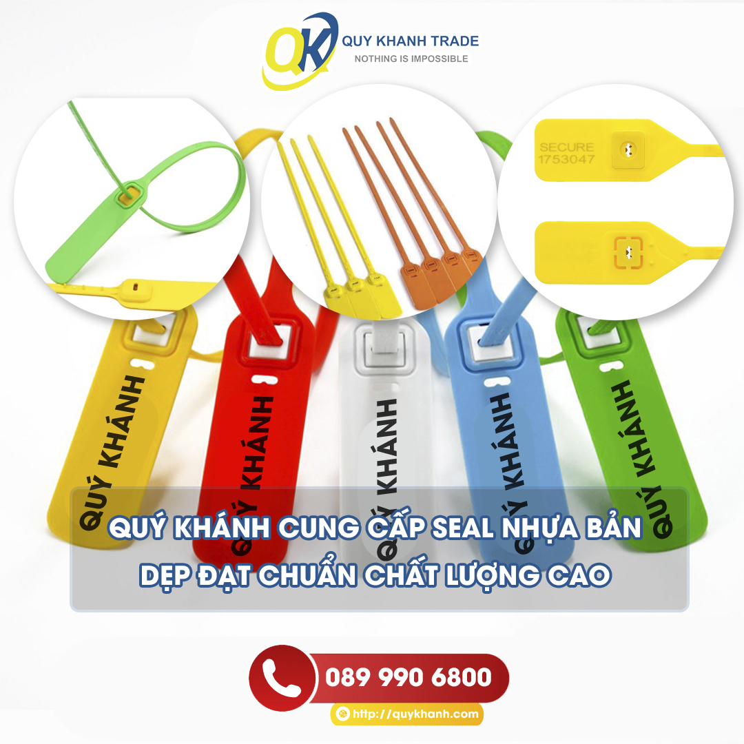 chất lượng của seal nhựa bản dẹp