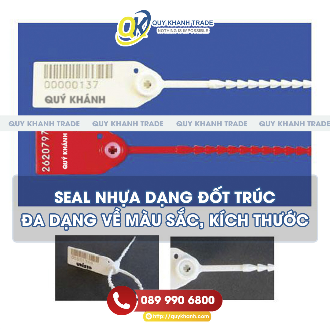 đặc điểm cấu tạo của seal nhựa dạng đốt trúc