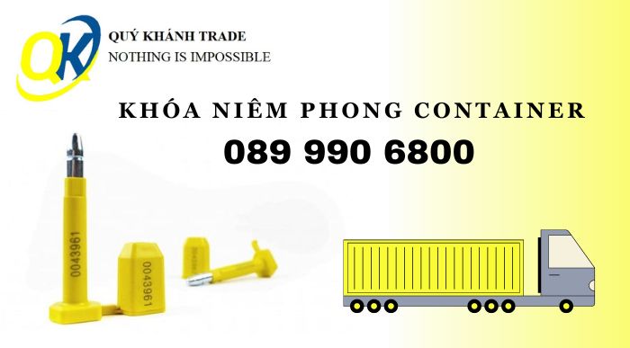 seal cối container khóa thùng hàng