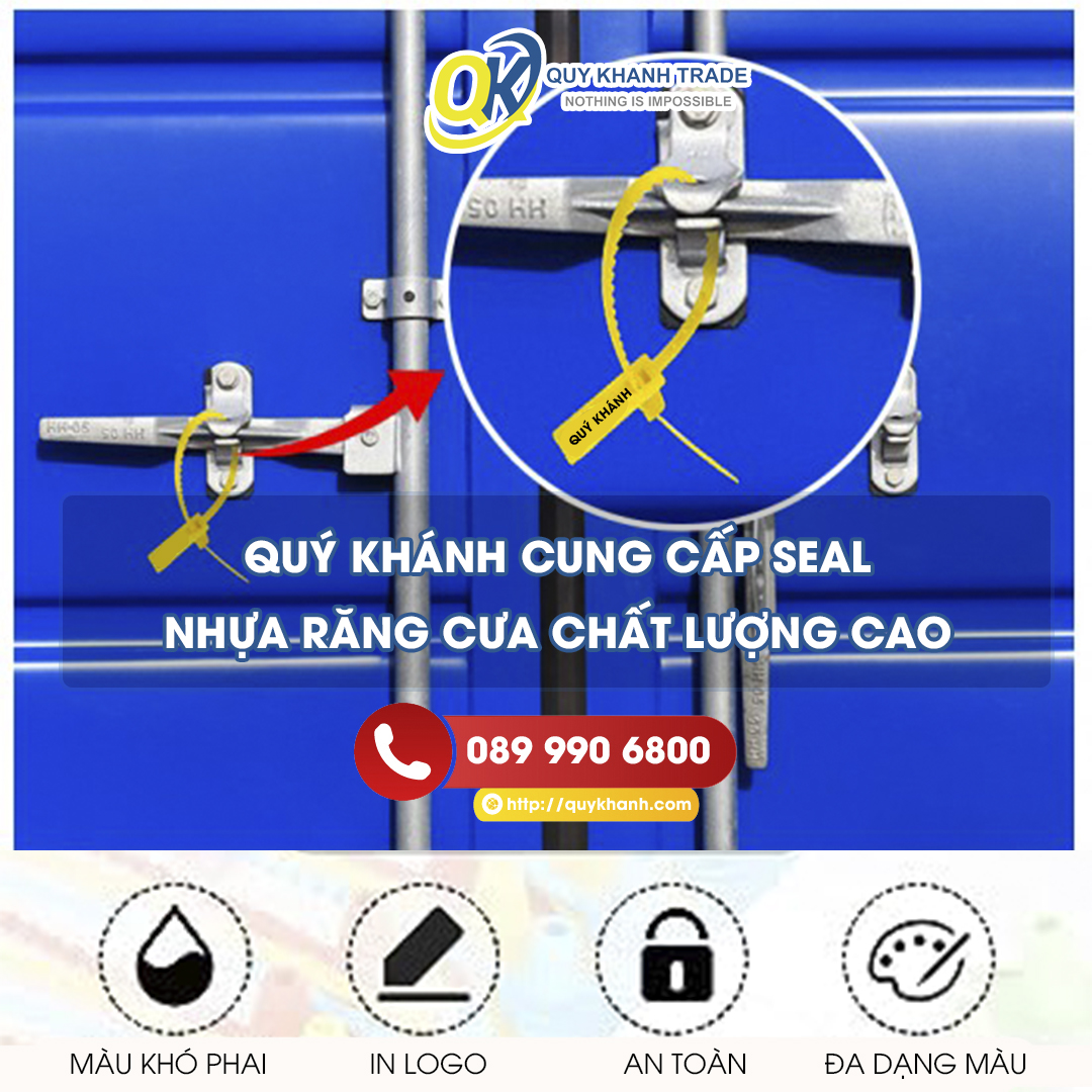 seal nhựa răng cưa chất lượng số 1