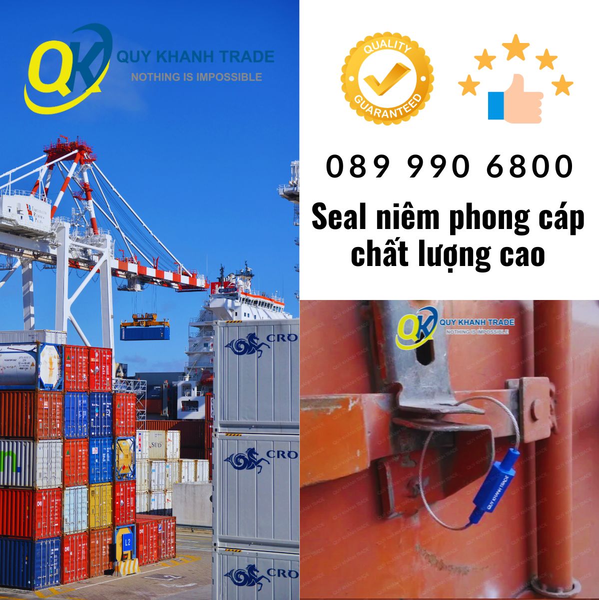 seal niêm phong cáp tại quý khánh