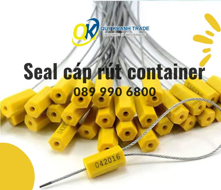 seal niêm phong container có khả năng chống phá khóa cao