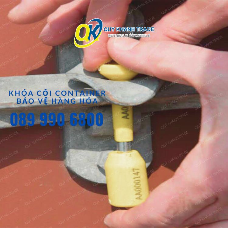 sử dụng seal container sẽ giúp bảo vệ hàng hóa khỏi bị mất trộm