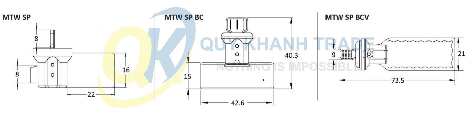 bảng vẽ kỹ thuật seal vặn